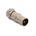 ADAPTADOR DE ANTENA IEC MACHO TIPO F