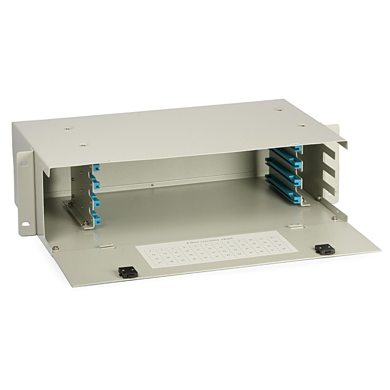 CAJA FIBRA ÓTICA 19" RACK ULTIMODE MT-048