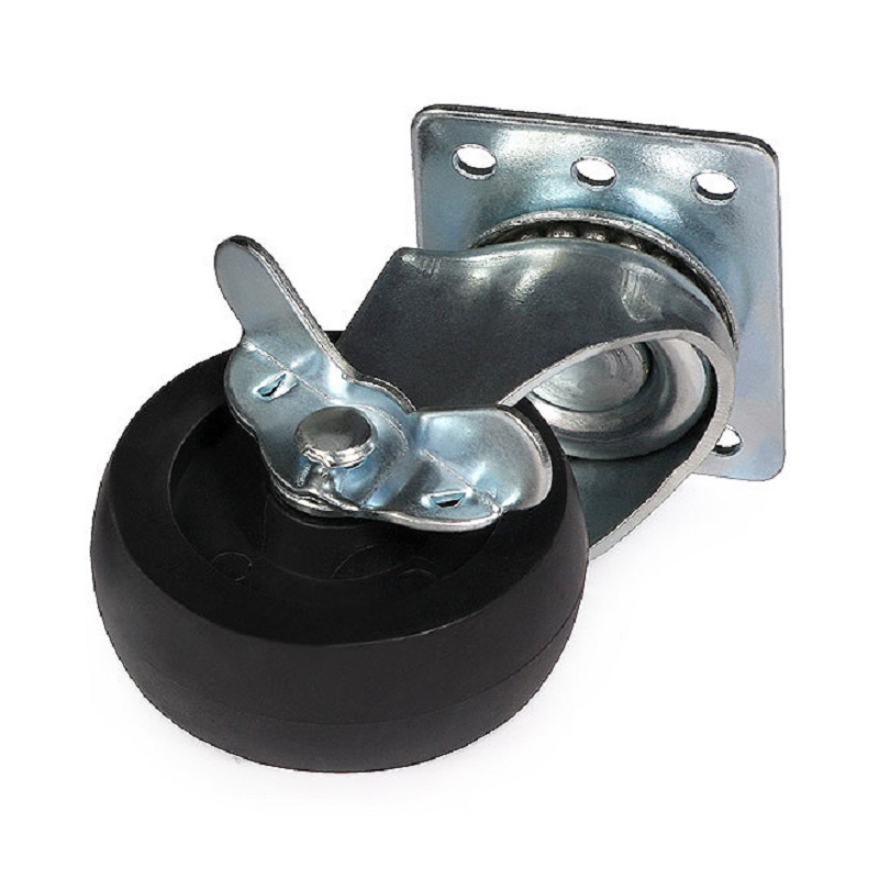 CASTOR BLOQUEABLE PARA BASTIDORES PÉ RACK