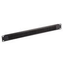 PANEL CEPILLAR 1U 19" RACK