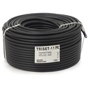 100m CABLE COAXIAL 75 Ohm TRISET-11PE1.65/7.2/10
