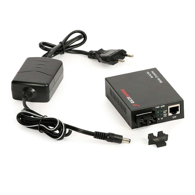 CONVERSOR ETHERNET MONOMODO M-403M 2xFIBRAS 40km