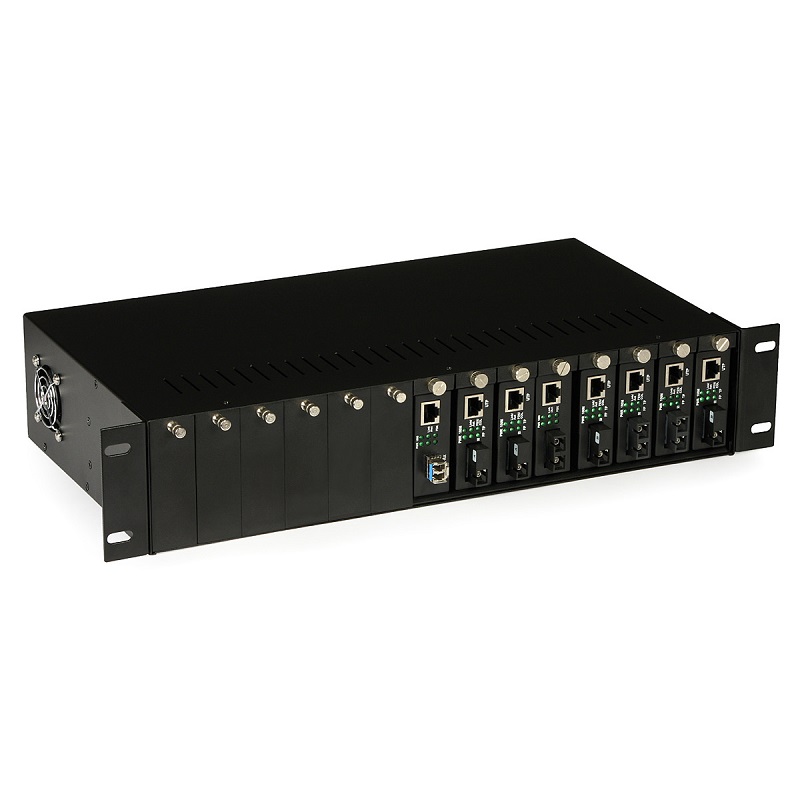 SUPORTE 19" RACK PARA CONVERSORES MEDIA ULTIMODE