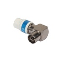 CONECTOR HEMBRA ANTENA ANGULAR CABELCON RG6/TRISET113
