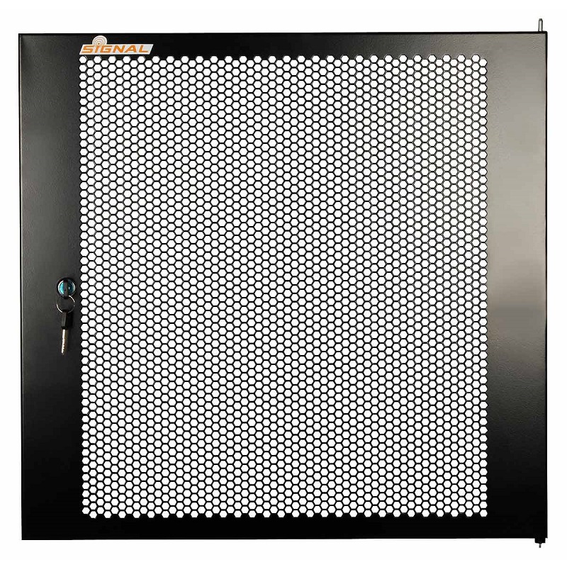 PORTA PERFURADA PARA BASTIDOR 12U 19" RACK