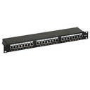 PAINEL 24 PORTAS CAT 5E FTP 19" RACK