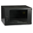 BASTIDOR 19" RACK 6U 450mm DOBLE SECCIÓN