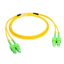 1.5m PATCHCORD MONOMODO ULTIMODE PC-522D 2xSC/APC 2xSC/APC G.657.A2