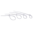 100x ABRAZADERA FIVELA TZ10/3NS BLANCA 98x2.5mm