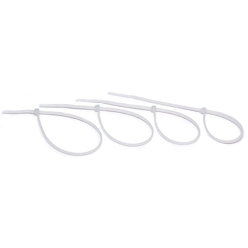 100x ABRAZADERA FIVELA TZ20/3NS BLANCA 200x2.6mm