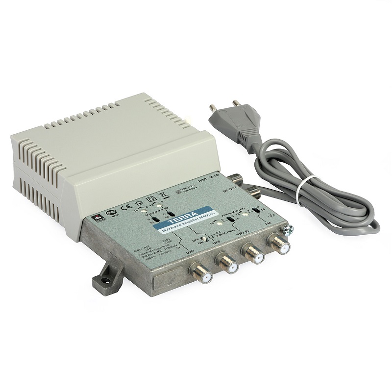 AMPLIFICADOR HOUSE TERRA MA-076L FM-VHFIII-2XUHF
