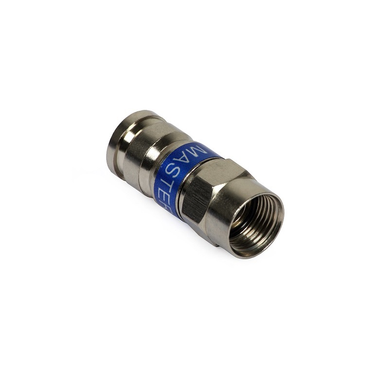 CONECTOR COMPRESIÓN F MASTER PARA CABLE RG-6