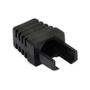 100x PROTEÇÃO MODULAR SLIM-LINE RJ45 PRETO