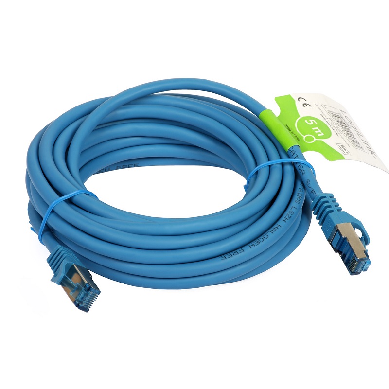 5m CABLE UTP CAT 6A PATCH S/FTP AZUL