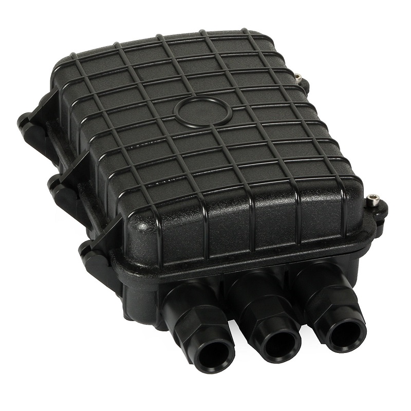 CAJA DE CONEXIONES FIBRA ÓPTICA TRACOM FTTX ODU 3xENTRADAS / 12xSALIDAS