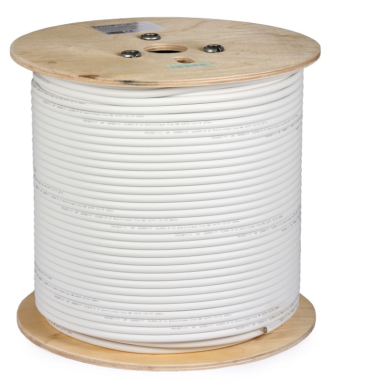 300m CABO COAXIAL 75 Ohm TRISET-11 HF 1.65/7.2/10 