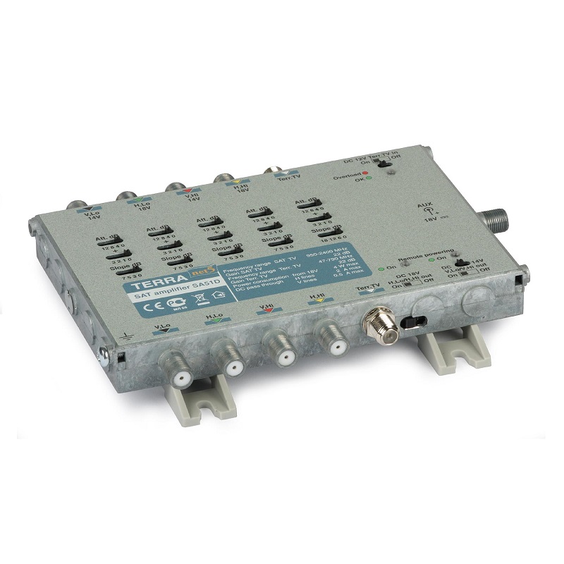 AMPLIFICADOR SA 511 TERRA PARA MULTISWITCH 5 ENTRADAS