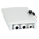 CAJA DE DISTRIBUICIÓN DE FIBRA ÓPTICA GP62DW-3 24 EMPALMES
