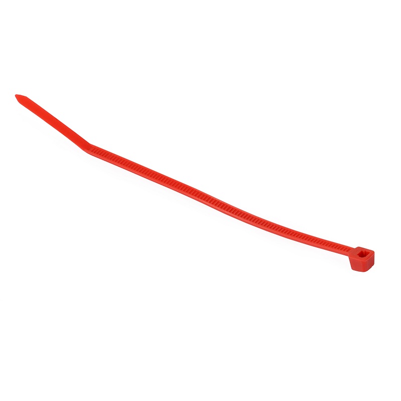 100x ABRAZADERA FIVELA GTK-100M ROJA 100x2.5mm