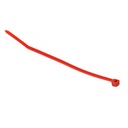 100x ABRAZADERA FIVELA GTK-100M ROJA 100x2.5mm