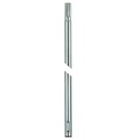 1m MASTRO ANTENA AÇO 38mm GALVANIZADO