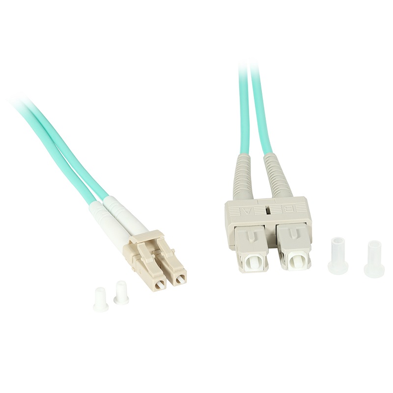 1m PATCHCORD MULTIMODO ULTIMODE PC-1303D-1 OM3 2xSC 2xLC LSZH
