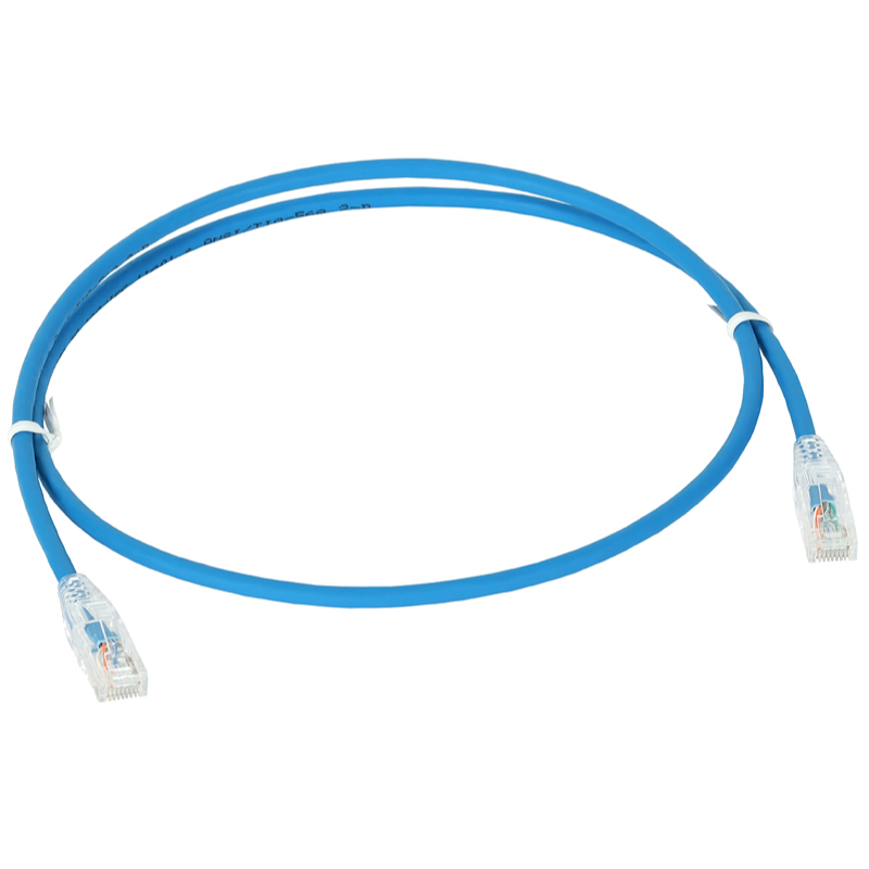 1m CABO U/UTP PATCHCORD NETSET CAT.6 LSOH AZUL