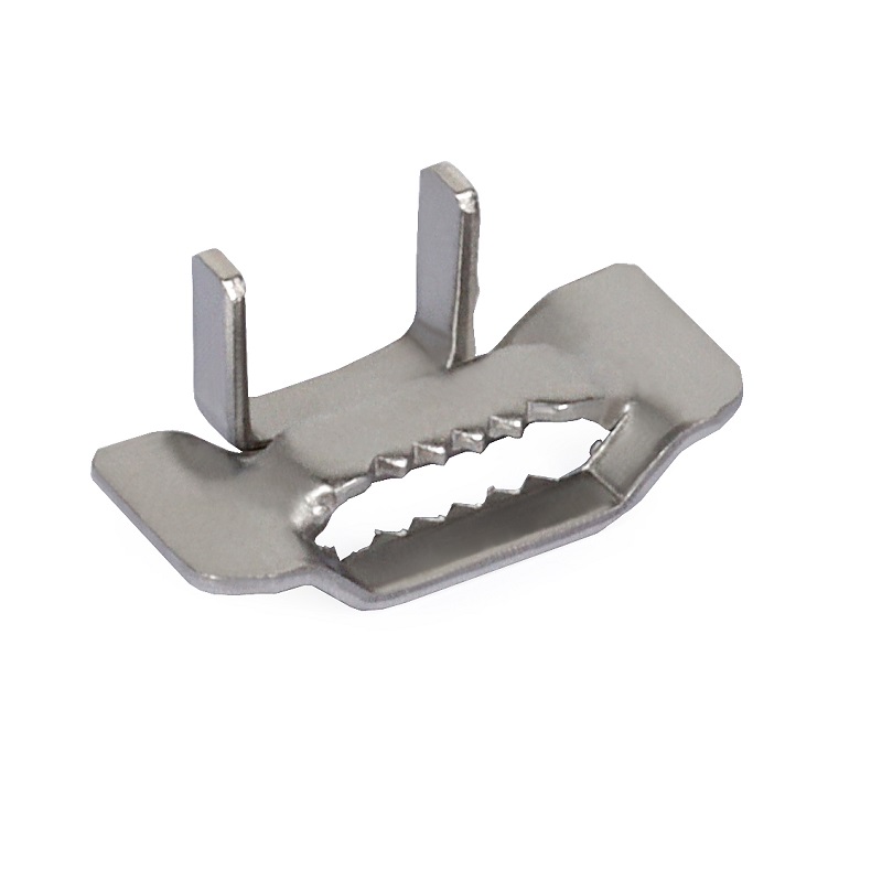 100x CLIP PARA FLEJES DE ACERO 10mm TIPO Y