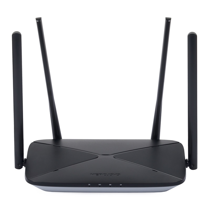 ROUTER WIRELESS MERCUSYS AC12G AC1200 2.4/5GHz 3xLAN GE 1xWAN GE