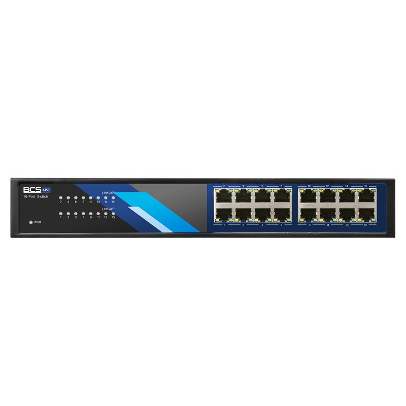 CONMUTADOR 16 PUERTAS GIGABIT BCS BASIC  