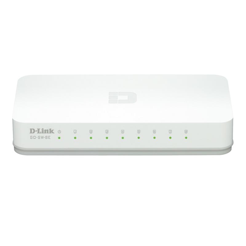 CONMUTADOR 8 PUERTAS D-LINK GO-SW-8E 10/100Mbps