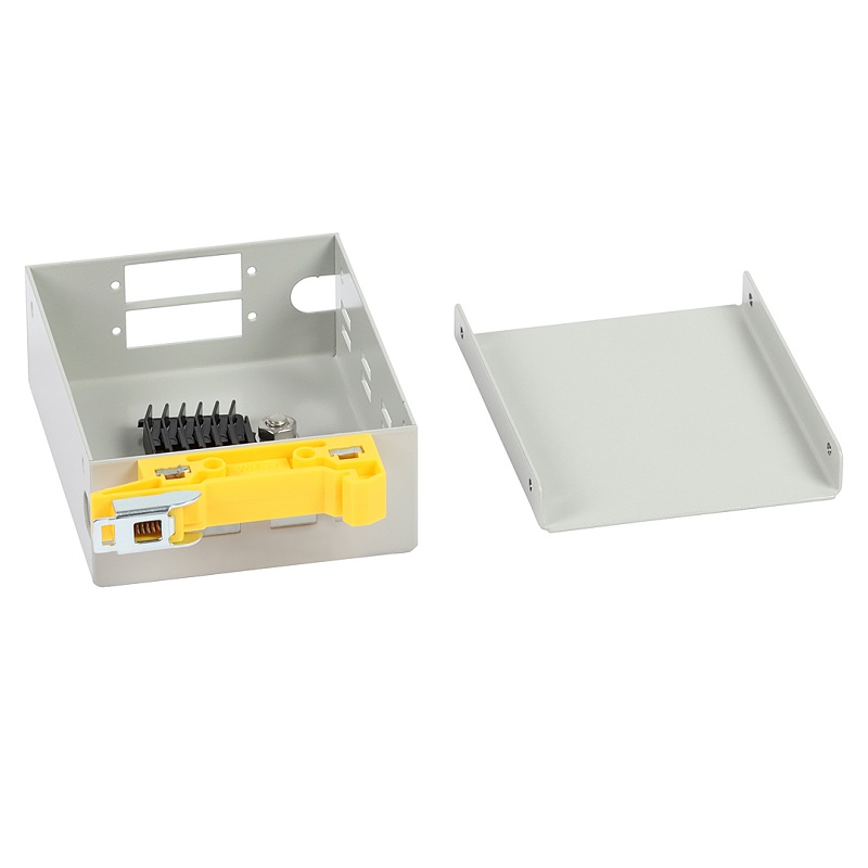 CAJA DE DISTRIBUICIÓN DE FIBRA ÓPTICA PS-m DIN 2xSC