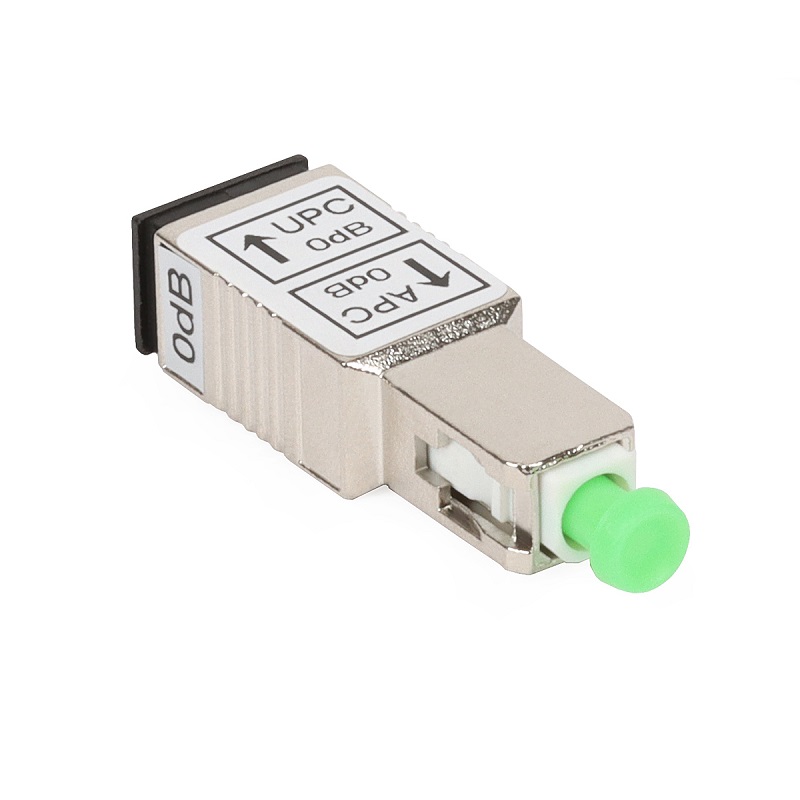 ADAPTADOR MONOMODO SC/APC MACHO - SC/UPC FÊMEA	