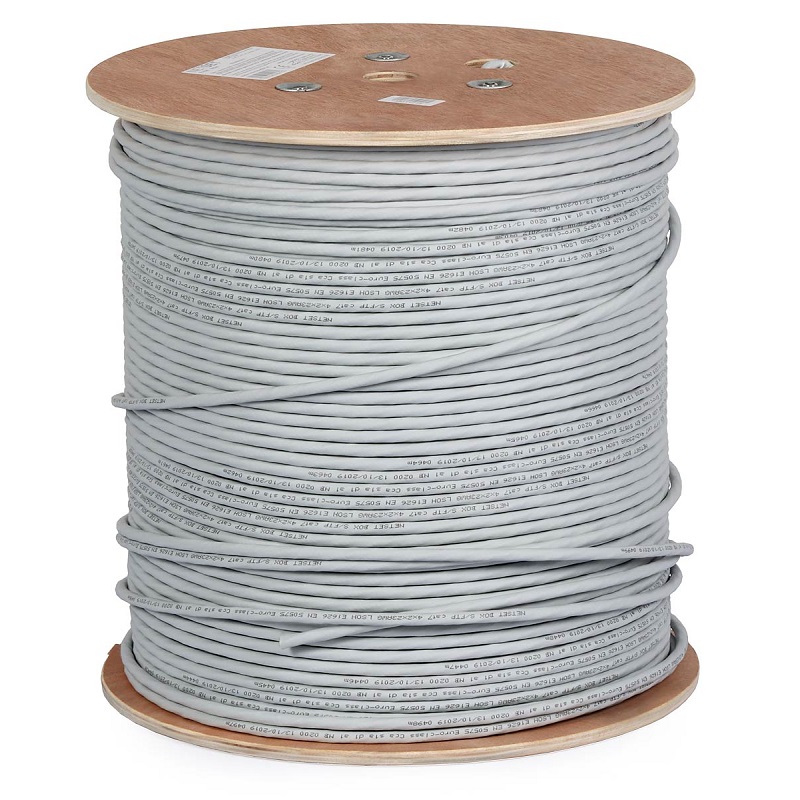 [DPE1626_500] 500m CABO BLINDADO CAT 7 NETSET S/FTP INTERIOR Cca-s1a,d1,a1