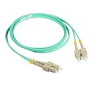 1m PATCHCORD MULTIMODO ULTIMODE PC-1103D-1 OM3 2xSC-2xSC LSZH