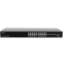 CONMUTADOR GESTIONADO GRANDSTREAM LAYER 3 16xPoE 1GB 4xSFP 10GB