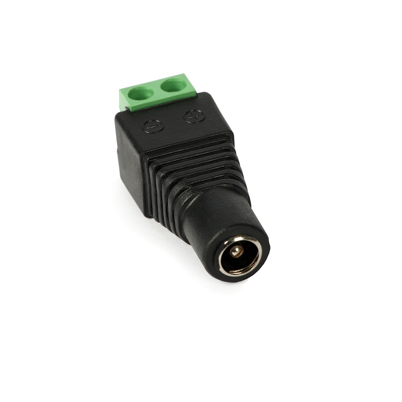 ADAPTADOR RÁPIDO ALIMENTAÇÃO FÊMEA DC 2.1/5.5mm
