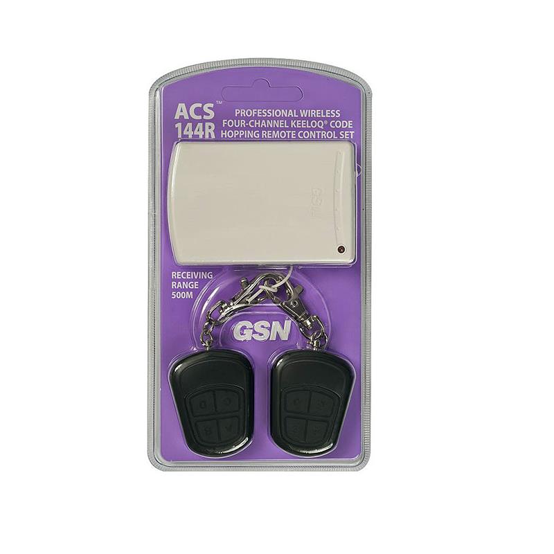 KIT DE ALARMA INALÁMBRICA 4xCANAIS KEYLOCK 1xRX + 2xTX