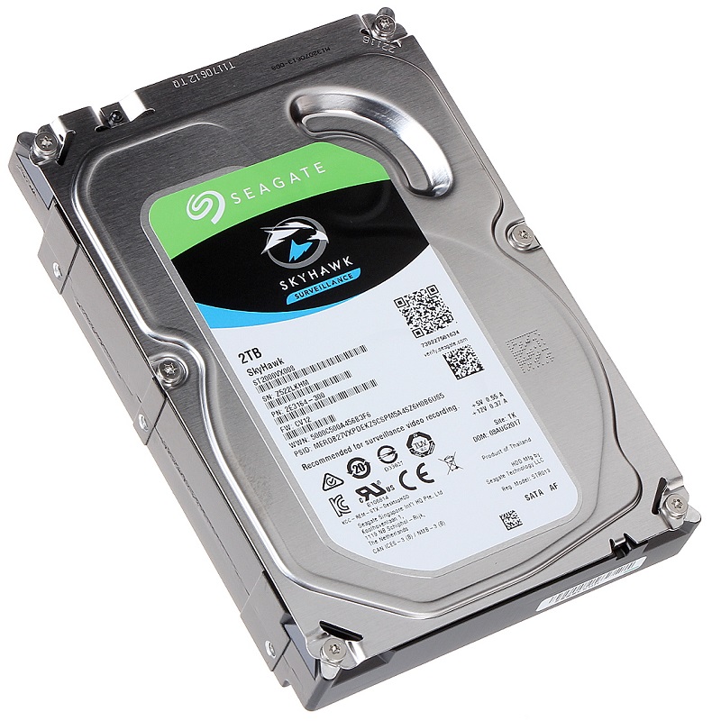 HDD DISCO SKYHAWK 2TB 64MB 5.9K 3.5" SATA