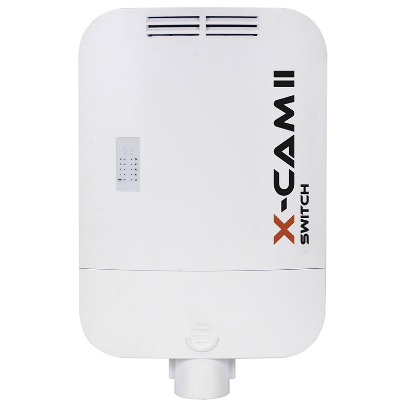 CONMUTADOR 4xPoE 30W + 1xFIBRA IP65 100-230Vac