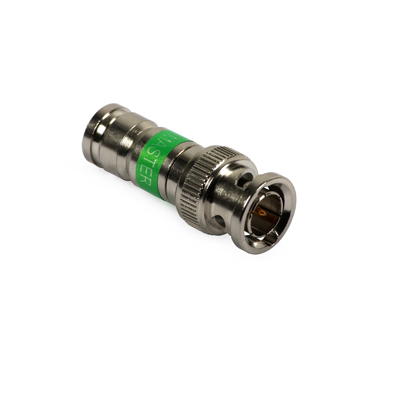 CONECTOR BNC PLATINUM 113 COMPRESSÃO TRISET 113