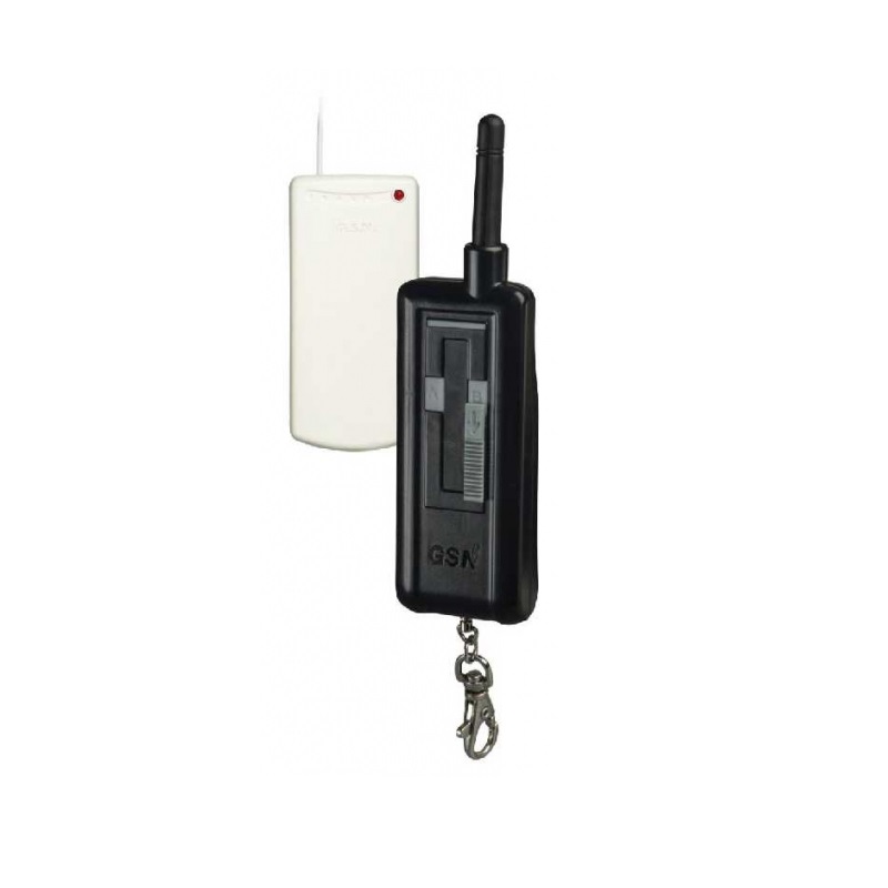 KIT DE ALARMA INALÁMBRICA 2xCANAIS 1xRX + 2xTX 1km