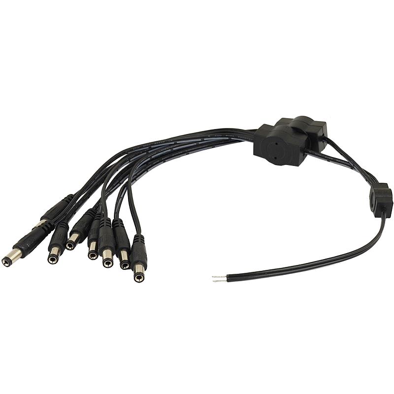 CABLE ALIMENTACIÓN 1xENTRADA 8xSALIDAS