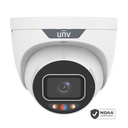 CÂMARA IP DOME 5MPX 2.8mm IV30m 130dB WDR TRI-GUARD2.0 LUZ AZUL/VERMELHA