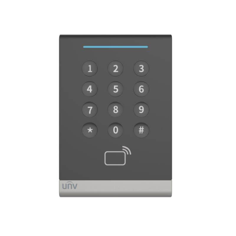 LEITOR DE TECLADO + CARTÃO MIFARE SUPERFICIE IP65 UNV