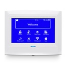 TECLADO GRAU 3 TOUCHSCREEN ENCASTRAR BRANCO COM RECETOR WIRELESS 3xIN/OUT SUPORTE NFC SENSOR TEMPERATURA