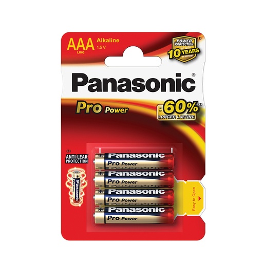 [LR03/AAA] 4x PILHA ALCALINA 1.5V AAA LR03 BLISTER