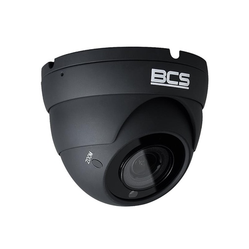 [BCS-DMQE4500IR3-G] CÁMARA DOMO HD 5MPX 2.8-12mm 0.02lx IV40m IP66 LINE GRAFITO