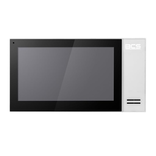 [BCS-MON7400W-S] MONITOR IP 7" TÁCTIL BLANCO 1024x600 PoE