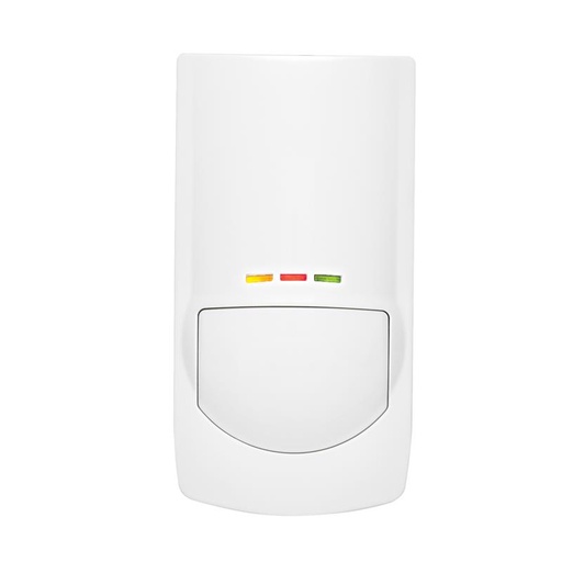 [DT-200E] DETETOR GRAU 2 DUPLA TECNOLOGIA BRANCO RFI 2.7GHz 68 ÁREAS DETEÇÃO 15m x 90º DEOL E TEOL PULSO DIGITAL